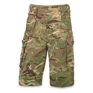 British MTP Camo Bermuda Shorts