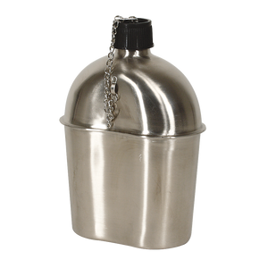 WWII Style Stainless Steel Canteen