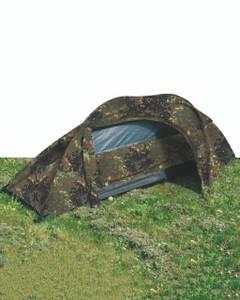 MIL-TEC 1-Man Recom Tent, Flecktarn