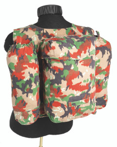Swiss M70 Camo Rucksack w/ Straps, Swiss Military Surplus