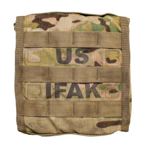 Individual First Aid Kit Pouch, Coyote, USGI: US Military Surplus