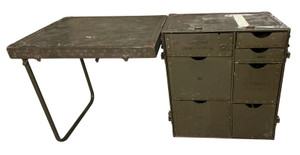 US M1952 Field Desk, Used #1, USGI: US Military Surplus
