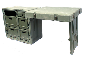 Hardigg Field Desk, Used #1, USGI: US Military Surplus