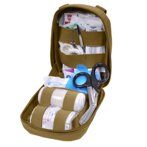 Rothco MOLLE Tactical Trauma Kit: Coyote Brown Rothco MOLLE Tactical Trauma Kit: Coyote Brown