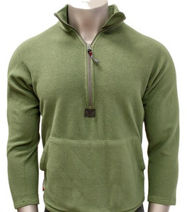 1/2 Zip Pullover Fleece, Olive Drab 1/2 Zip Pullover Fleece, Olive Drab