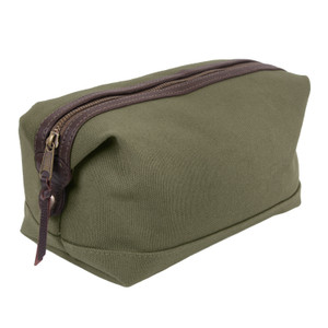 Rothco Canvas/Leather Travel Kit Rothco Canvas/Leather Travel Kit