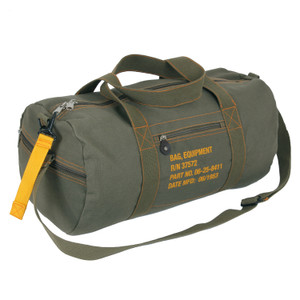 Rothco 19" Canvas Equipment Bag: Olive Drab Rothco 19" Canvas Equipment Bag: Olive Drab