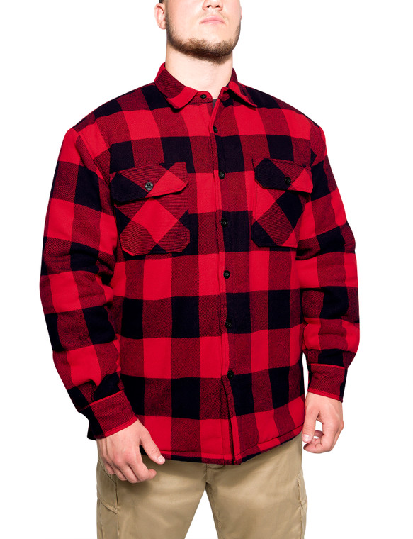 Rothco Buffalo Plaid Quilted Lined Jacket