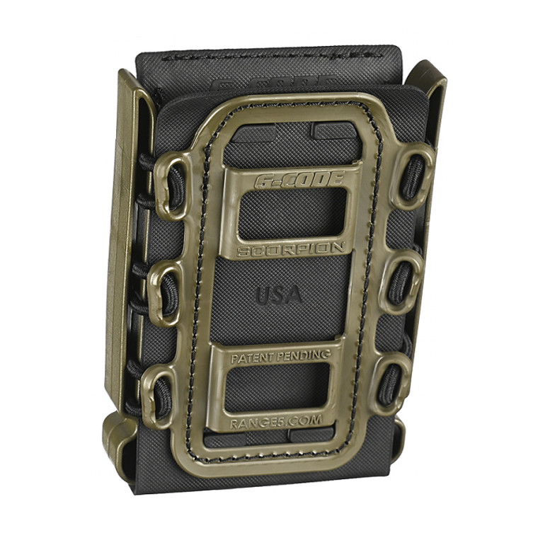G-Code Soft Shell Scorpion Rifle Mag Carrier with MOLLE Clips