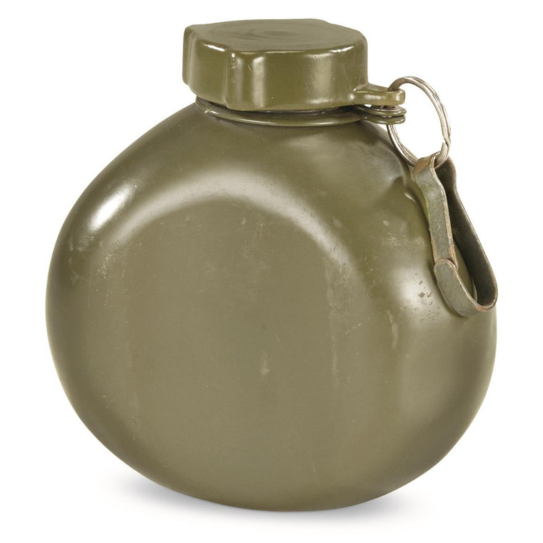 Hungarian OD Aluminum Canteen