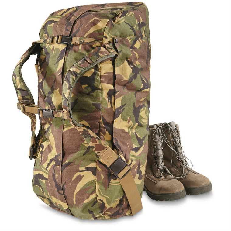 Dutch Camo Double Strap Combat Pilot Bag