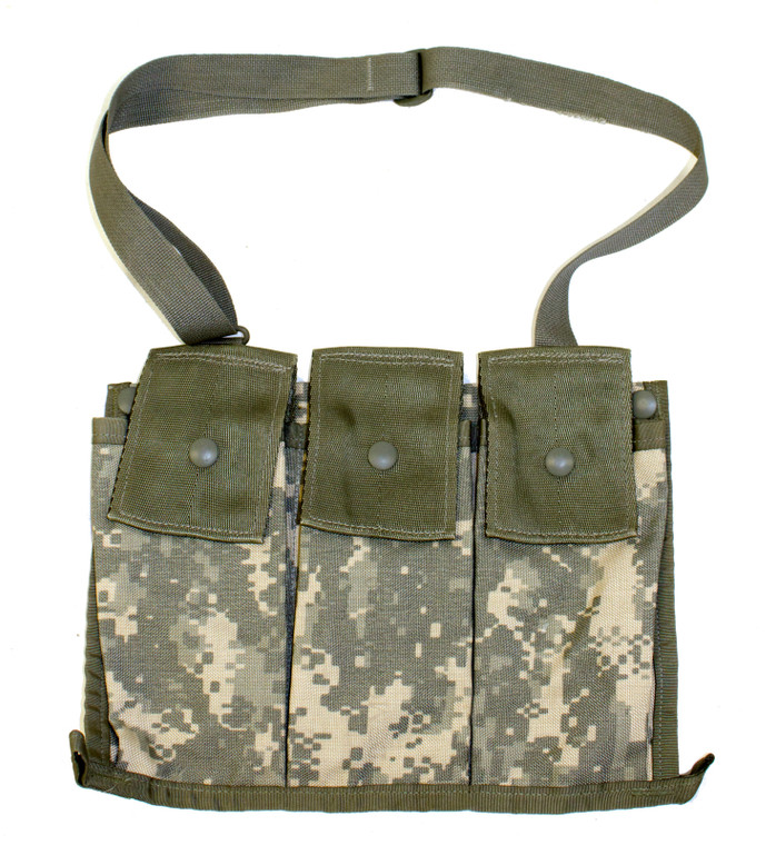 USGI US Army US Military Surplus ACU Digital Bandoleer Ammunition Pouch