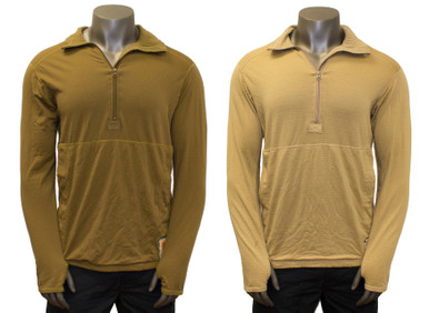 USMC Issue Coyote PolarTec Fleece Pullover 1/4 Zip | Army Navy Outdoors