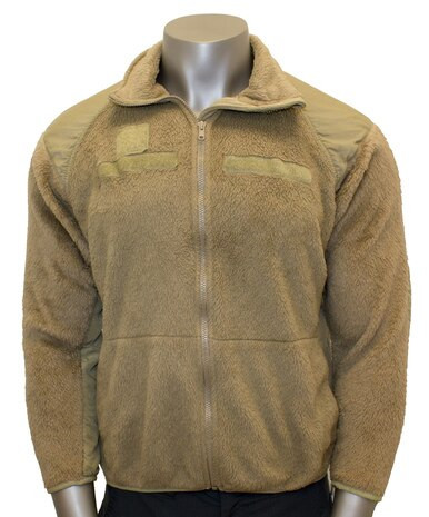 ECWCS Gen III Fleece Jacket, Tan/OCP, USGI: US Military Surplus