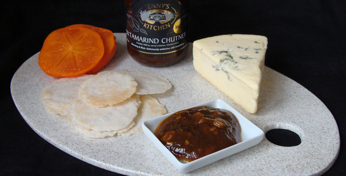 Jenny's Tamarind Chutney and Cheese - a match made in heaven