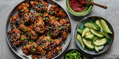Korean Sticky BBQ Wings with Tamarind Korean Sticky BBQ Wings with Tamarind