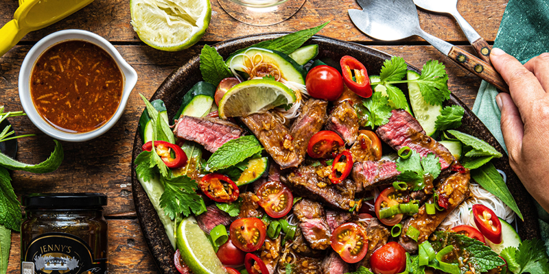 Magical Thai Tamarind Salad - Jenny's Kitchen