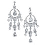 ma 639 Alluring Genuine Austrian Crystal Chandelier Bridal Earrings