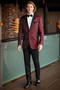 Apple Red Aries Paisley Tuxedo J 122