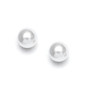 ma 368   Dainty 6mm Pearl Stud Wedding Earrings