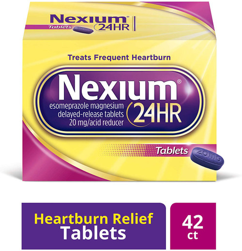 Nexium 24-Hour Delayed Release Heartburn Relief (42-Count Tablets)