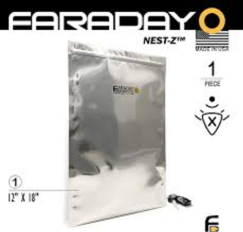FARADAY NEST-Z - Laptop, ESD/EMP 40db 12"x18"- Discontinued