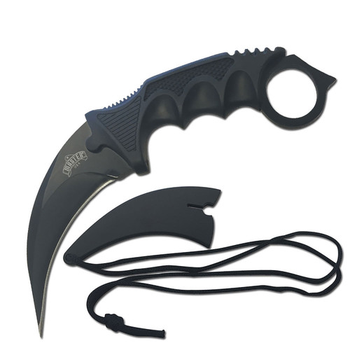MASTER USA - FIXED BLADE KNIFE - 9" BLACK