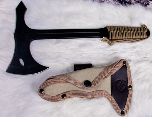 THROWING AXE CANVAS SHEAT..