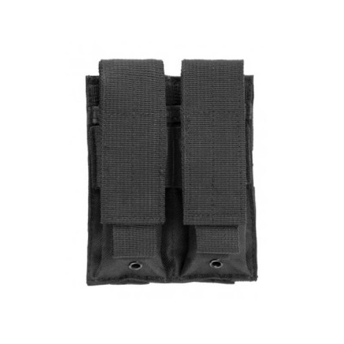 Dbl Pistol Mag Pouch - Black..