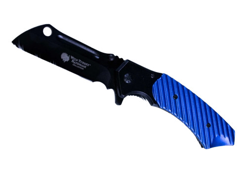 Blue Folder w/ Black Blade