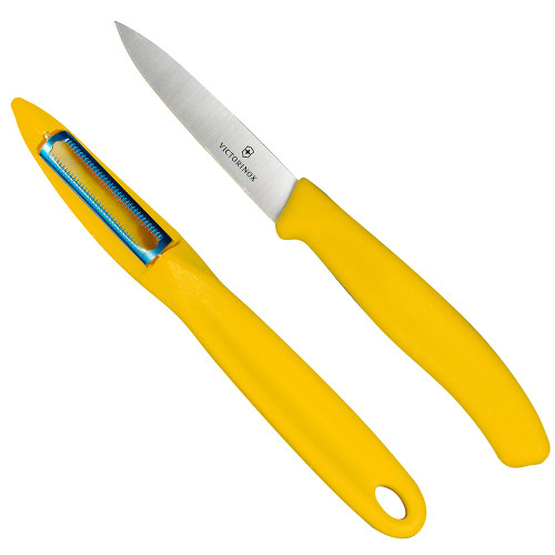 Peeler & 3¼" Parer PE Orange Swiss Classic-7.6075.7606.9US1.