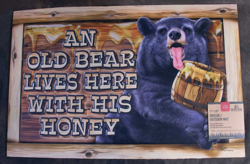 Old Bear Door Mat