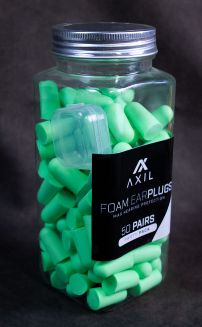 Foam Ear Plugs- 50 Pair Party pack
