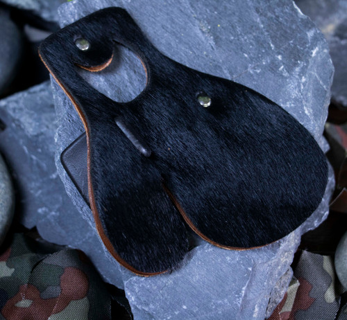 Copy of Leather 3 Layer Hairy Tab Cowhide - 2X-Large