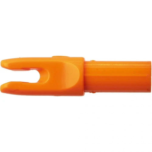.245 Diameter Orange Press Fit Nocks – 12 Pack