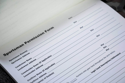 Hunting Permission Booklets