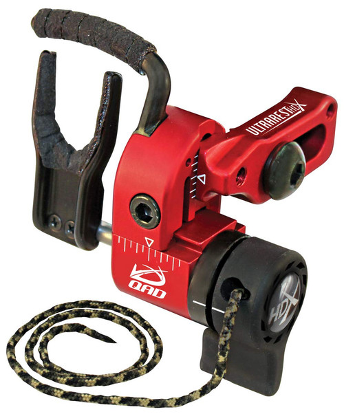 UltraRest HDX Arrow Rest – Red, Left Hand