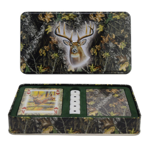 MOSSY OAK DEER CARDS & DICE