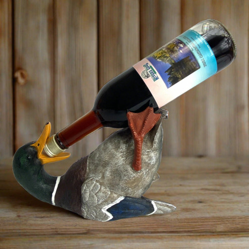 DUCK WINE BOTTLE HOLDER