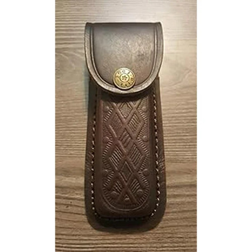 Sheath 5" Brown Leather