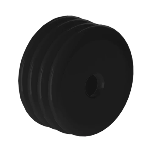 Freestyle/Sport Htr - Weight - 1oz - 3pk - Matte Black