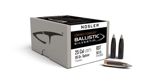 25 Cal 115gr Ballistic Silvertip (50 ct.)