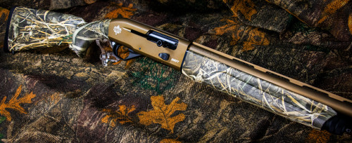 SWIFT 12 GU SEMI AUTO SHOTGUN - WATERFOWL/BRONZE - 28"