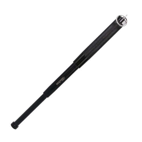 12" EXPANDABLE STEEL BATON W/ KEY RING