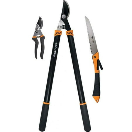 Fiskars Saw, Lopper & Pruner Set- Discontinued