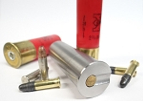 12 Gauge Smooth Bore to .22 Long Rifle Smooth Bore Caliber Adapter 2.45"-1