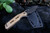 HX Outdoors Rock Basalt- Fixed Blade ( Tan )
