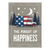 The Pursuit of Happiness tin sign