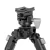 Vanguard Carbon Fiber Pivot Pi-Pod (12.5–26.5") with Picatinny Rail Attachment
