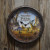 WELCOME DEER NOSTALGIC METAL CLOCK 15"